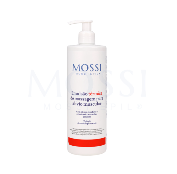 EMULSÃO TERMICA MASSAGEM MUSCULAR